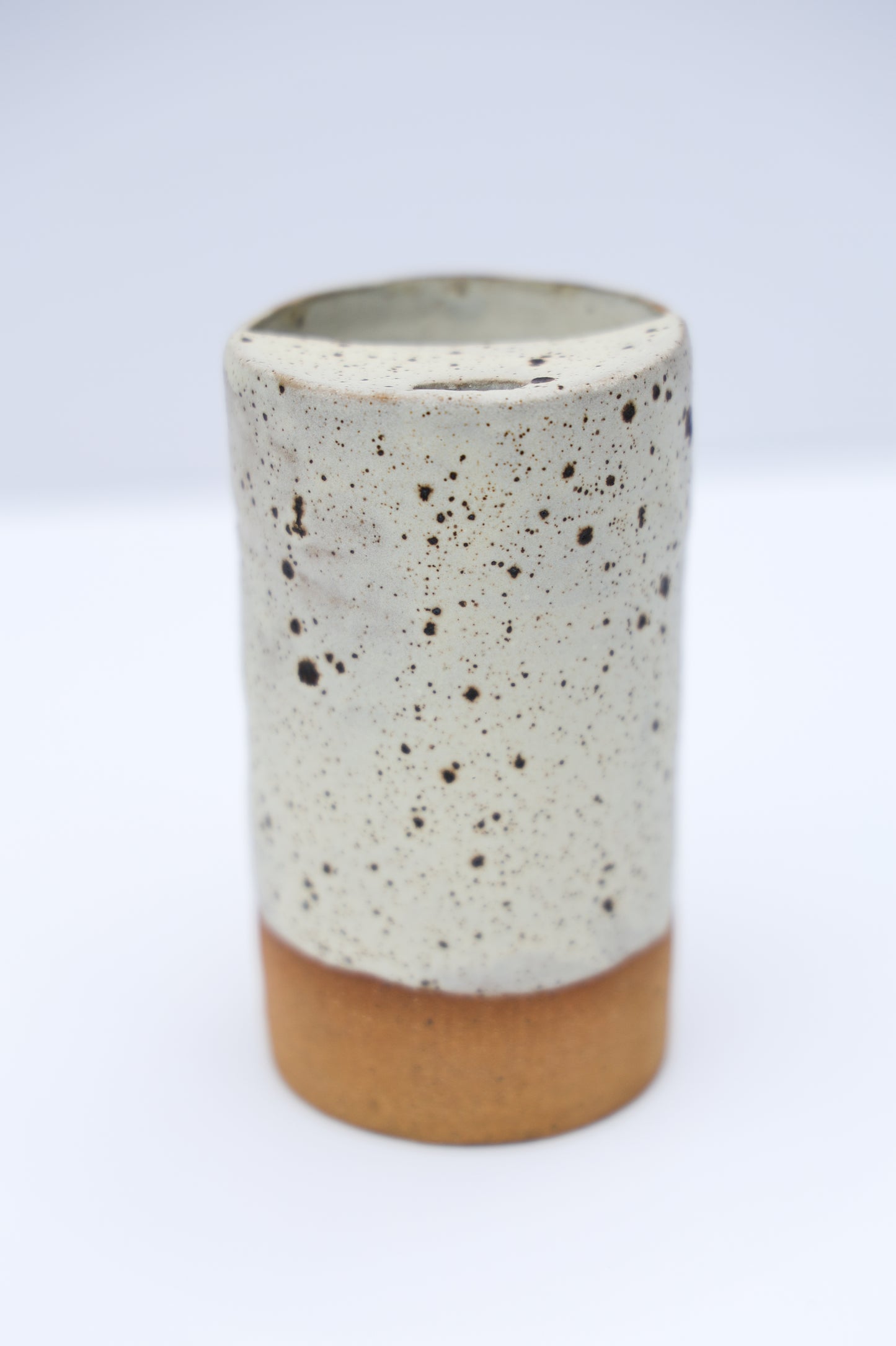 Speckled Birch Small Stoneware To-go Mug