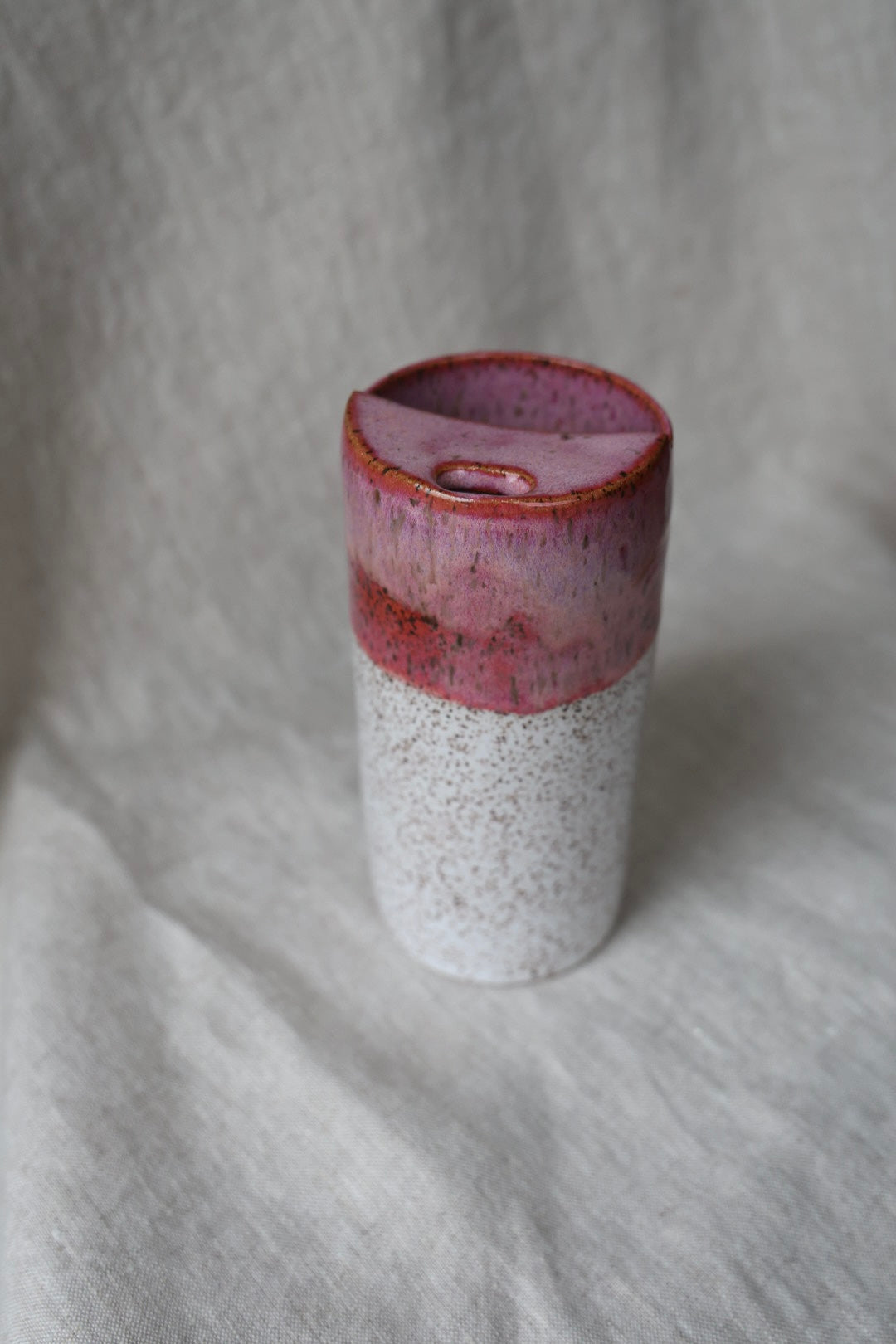Peony blossom travel cup