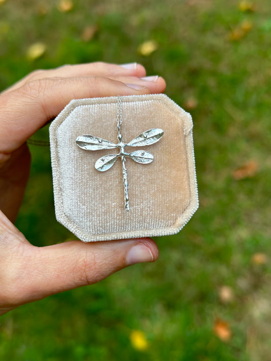 DRAGONFLY NECKLACE | Adjustable to 16", 18", or 20"