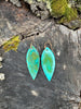 COPPER TEARDROP| Patina Earrings - Handcrafted Jewelry | One of a kind Teardrop earrings on Copper