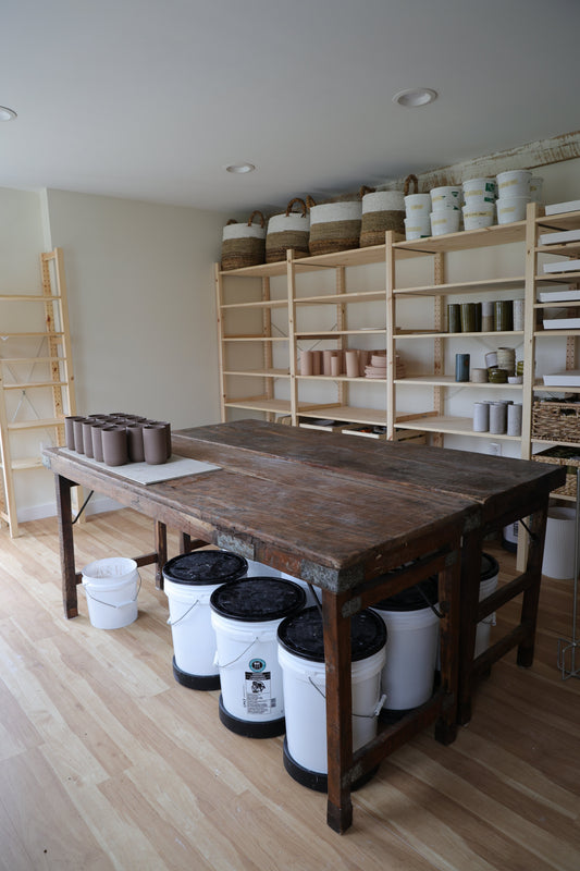 Things That Just  Make Sense in My Pottery Studio