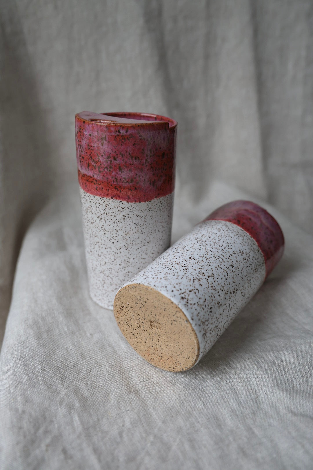 Peony blossom travel cup