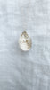 Textured Oyster necklace with fresh water pearl on adjustable chain, Maine Ocean inspired
