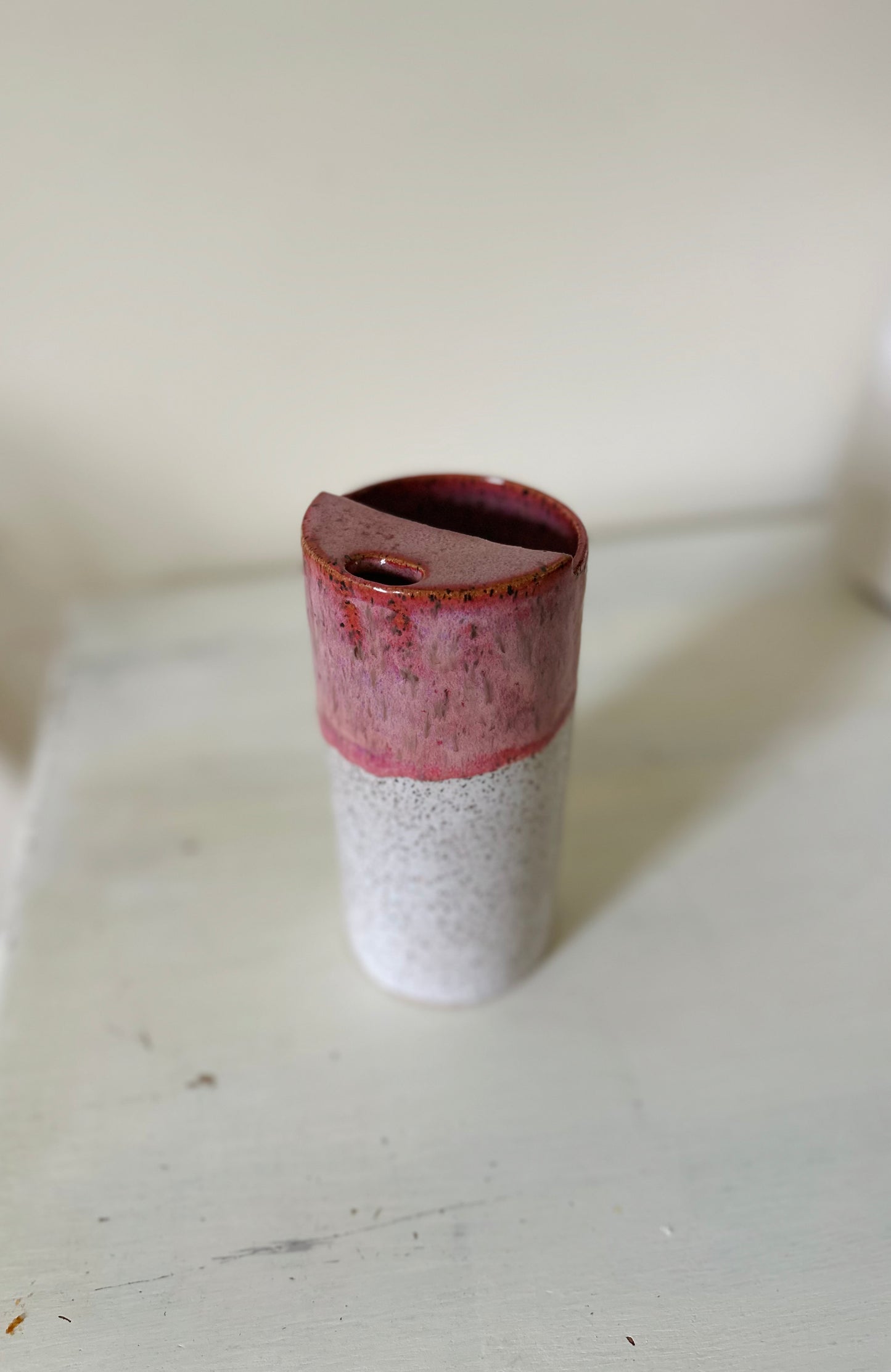 Peony blossom travel cup