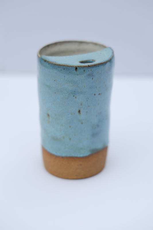 Beautiful Blue Cenote Small Speckled Stoneware To-go Mug