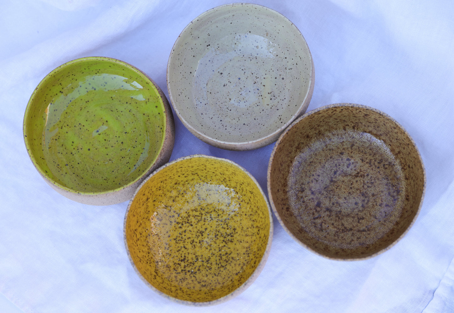 Small Speckled dessert bowl