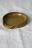 Spoon rest in speckled ceramic, kitchenware pottery, rustic, handmade, artful home, white, pink, or green.