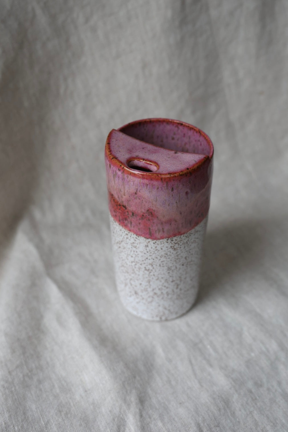 Peony blossom travel cup