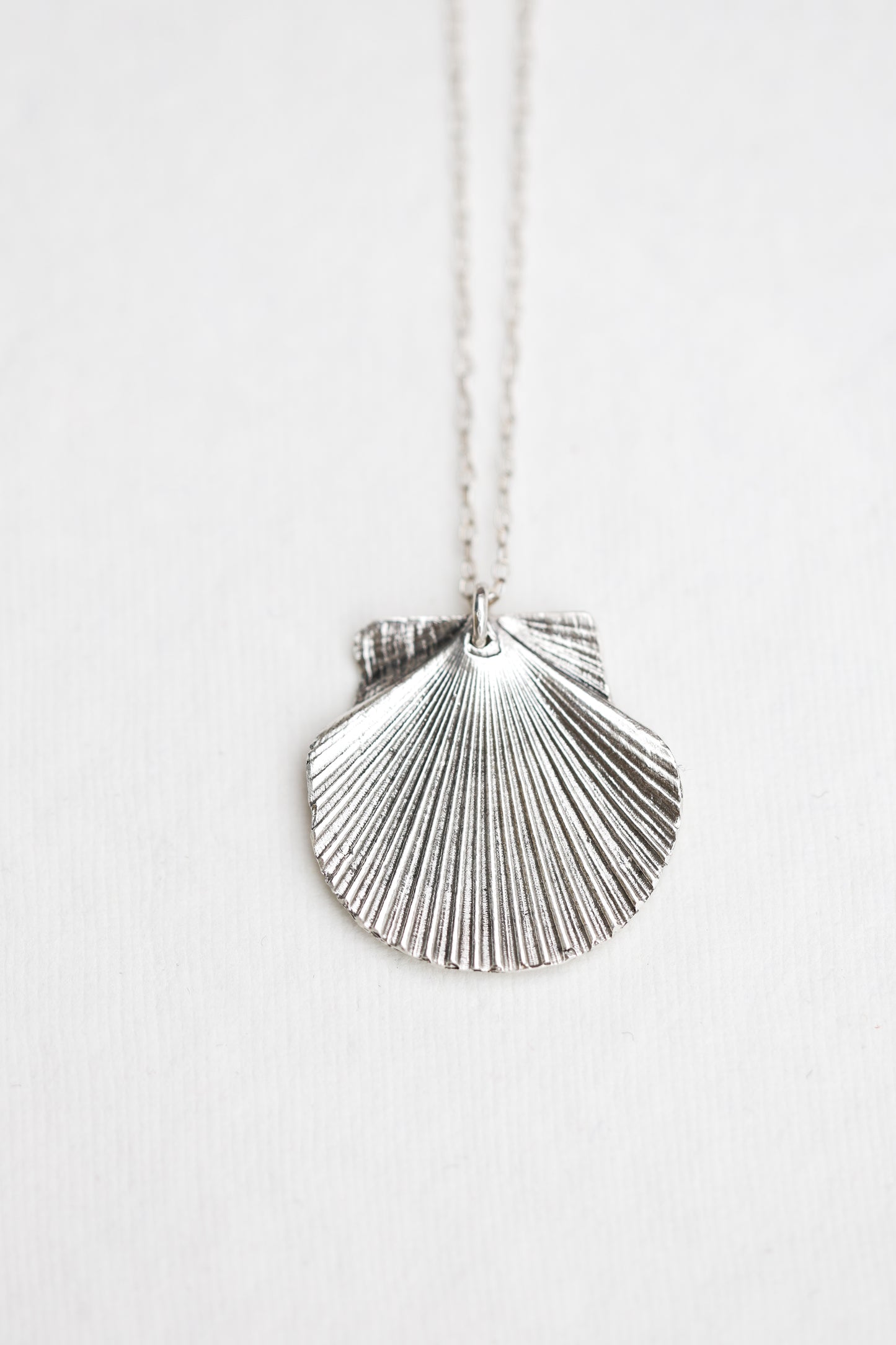 Fan Shell Necklace with weight