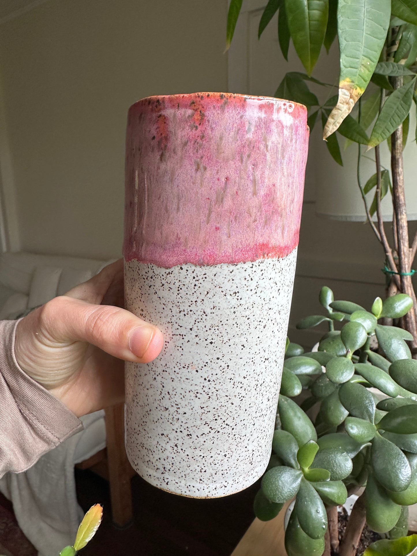 Peony blossom travel cup
