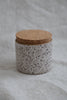 Handmade Ceramic Salt Cellar with Cork Lid – Minimalist Kitchen Storage